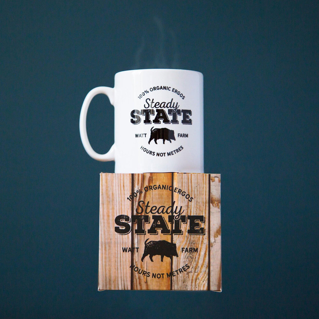 Steady State Watt Farm Mug - Square Blades
